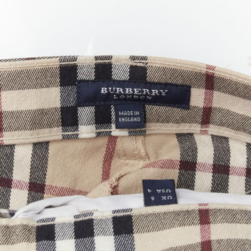 Burberry Brown Belted Pants - Image 11