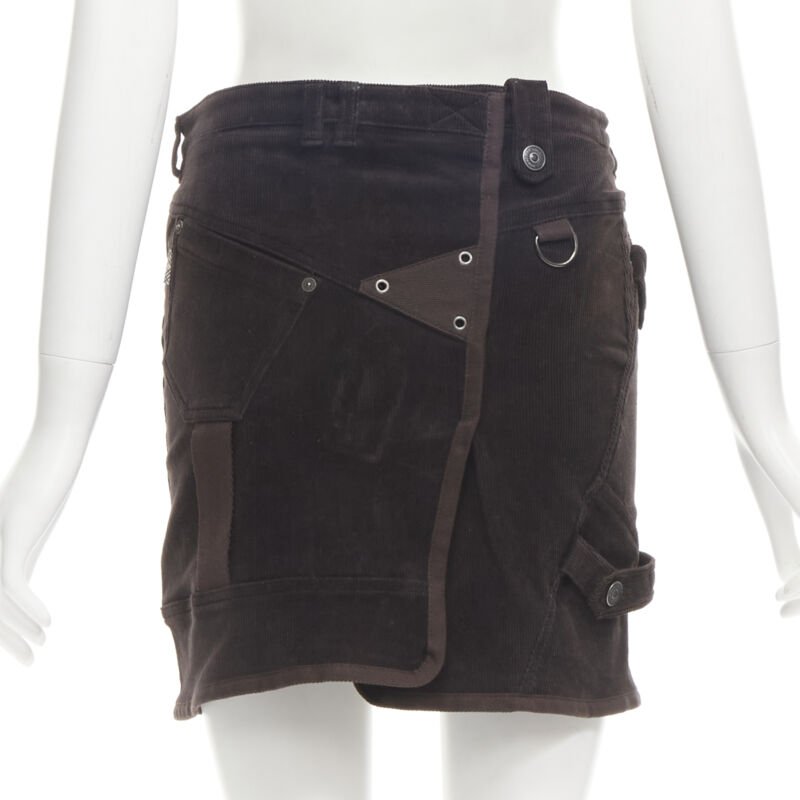 Burberry Corduroy Trench Skirt - Side view