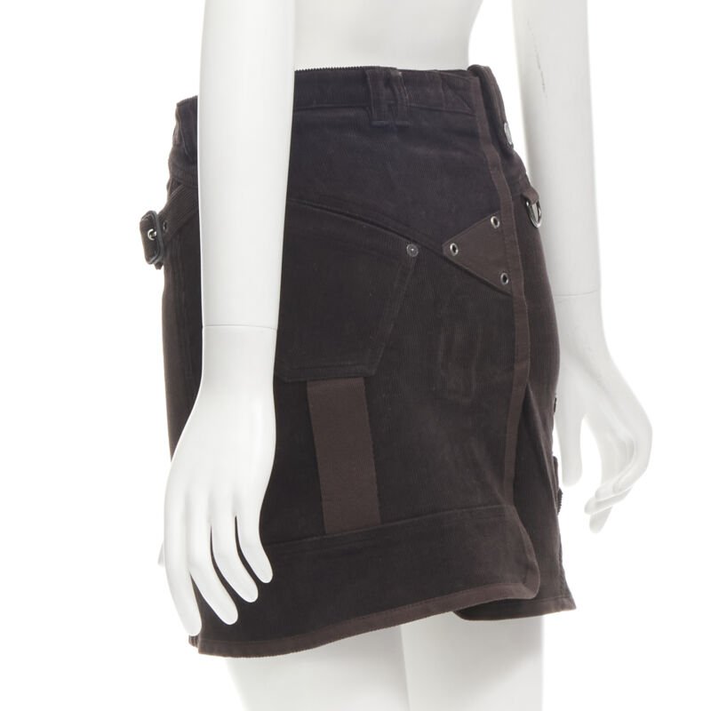 Burberry Corduroy Trench Skirt - Detail 1