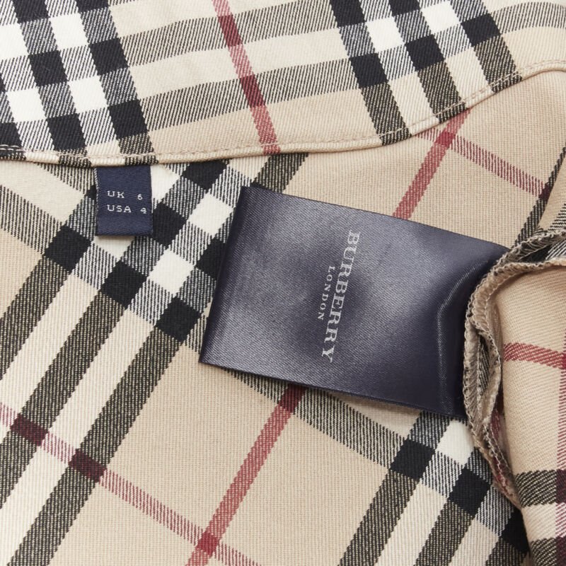 Burberry Check Mini Skirt - Image 12