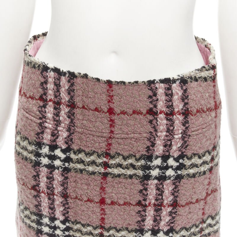 Burberry Tweed Mini Skirt - Detail 1