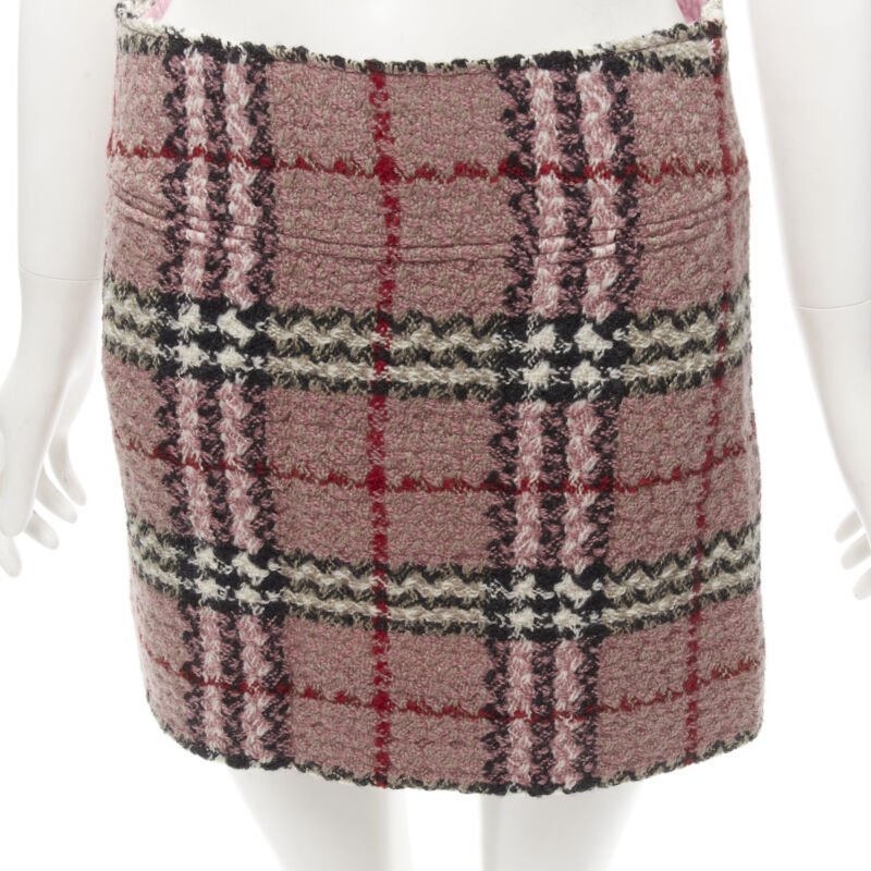 Burberry Tweed Mini Skirt - Detail 2