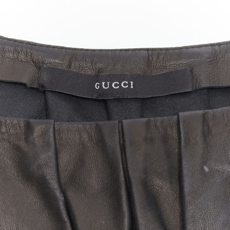 Gucci Leather Sheer Top - Image 10