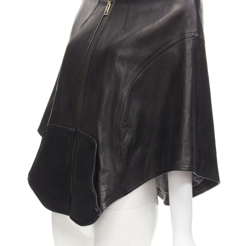 Ines Et Marechal Shearling Hood Cape - Back view