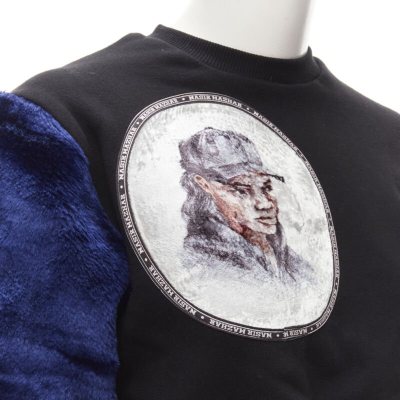 Nasir Mahzar Velvet Fur Sweatshirt - Detail 2