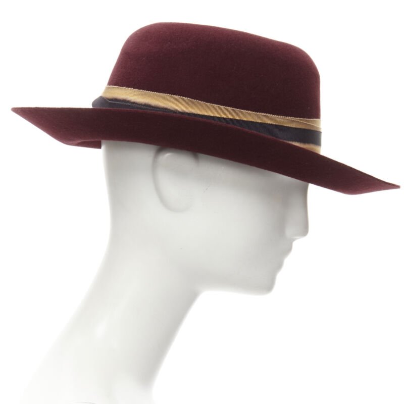 Maison Michel Cherry Bondage Fedora - 4