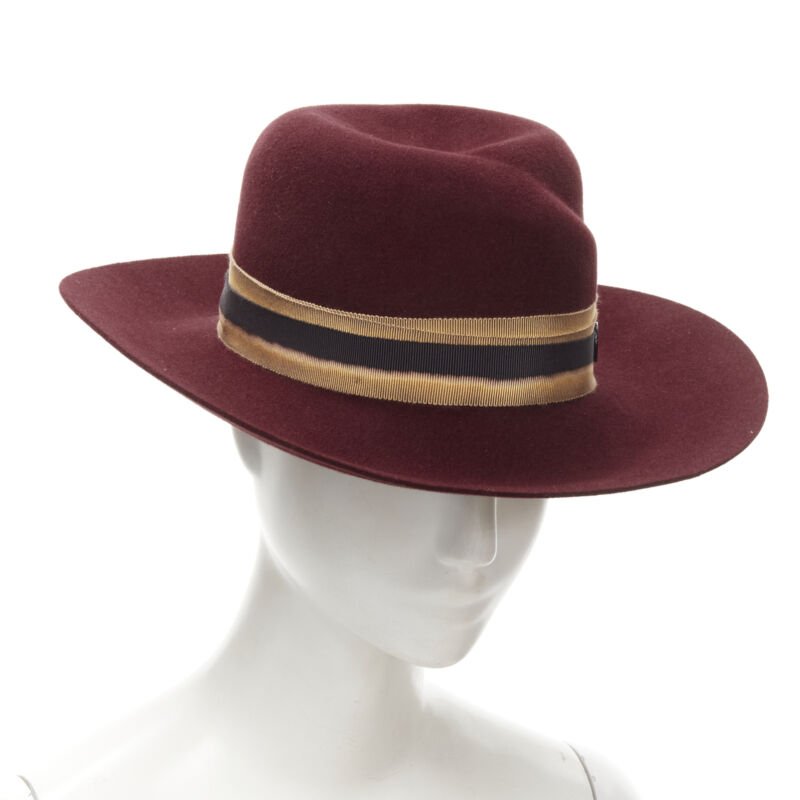Maison Michel Cherry Bondage Fedora - Detail 2