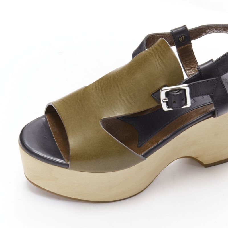 Marni Platform Wedged Sandals - Detail 2
