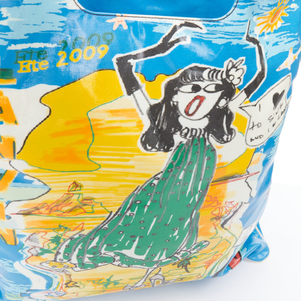 Lanvin Cartoon Print Tote - Detail 2