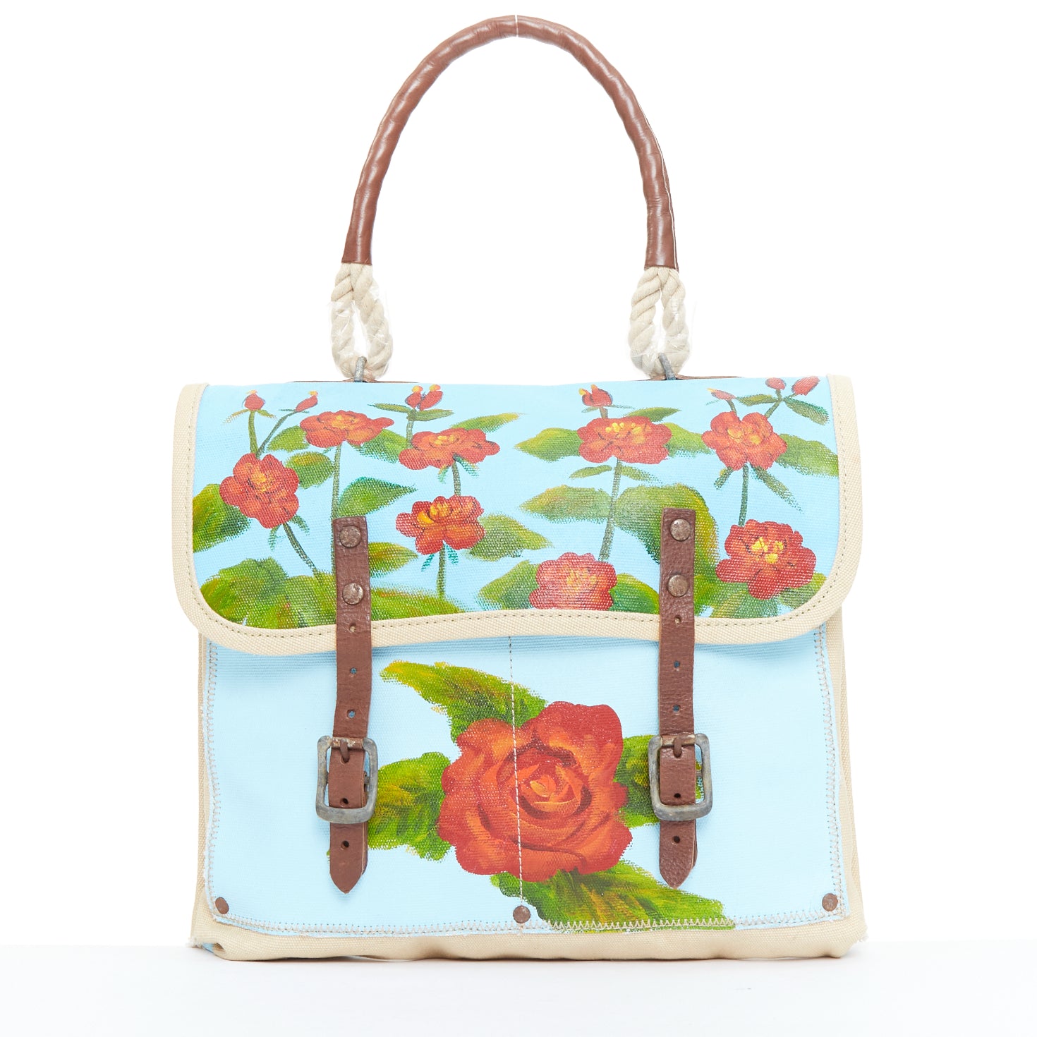 Kate Spade Rose Print Satchel