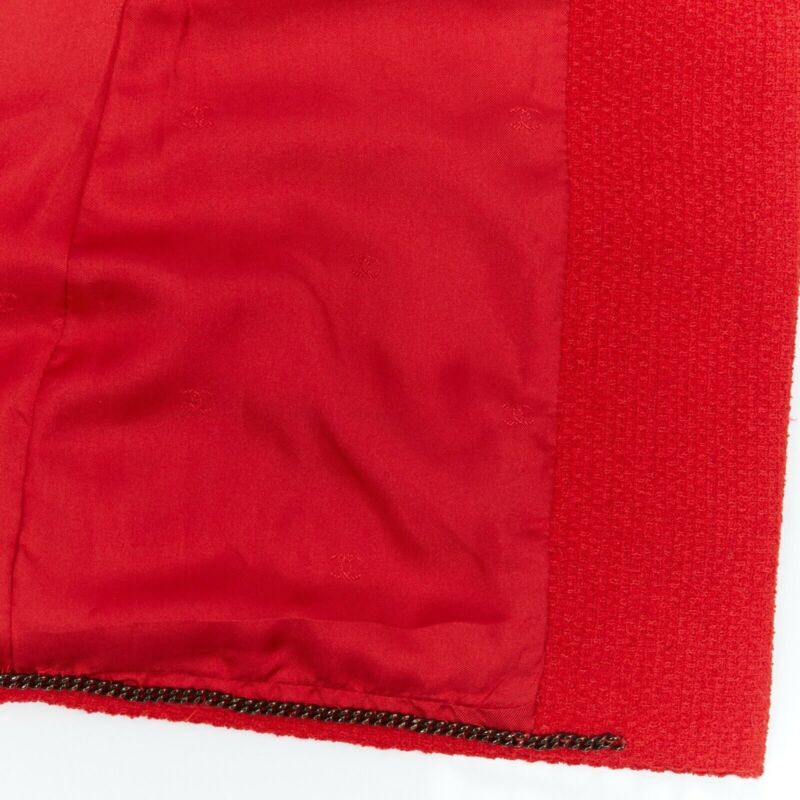 Chanel Lipstick Tweed Blazer - Image 12