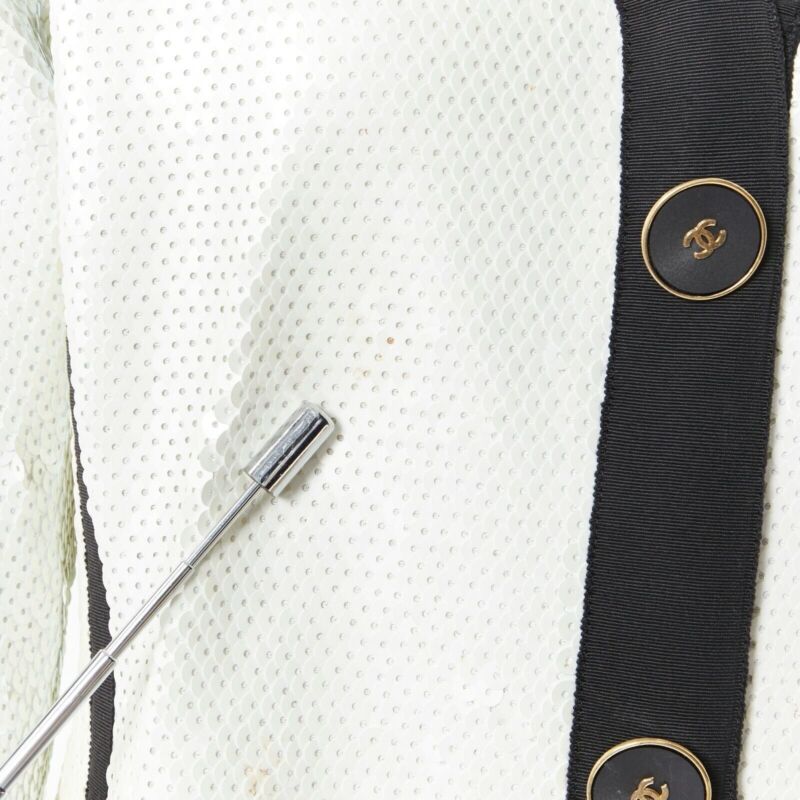 Chanel Sequin Trim Jacket - Detail 2