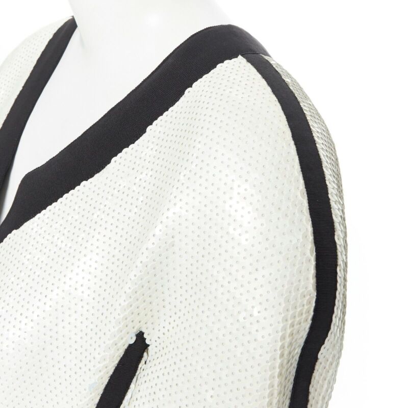 Chanel Sequin Trim Jacket - Image 10