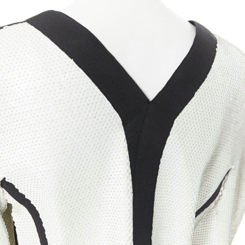 Chanel Sequin Trim Jacket - Image 12