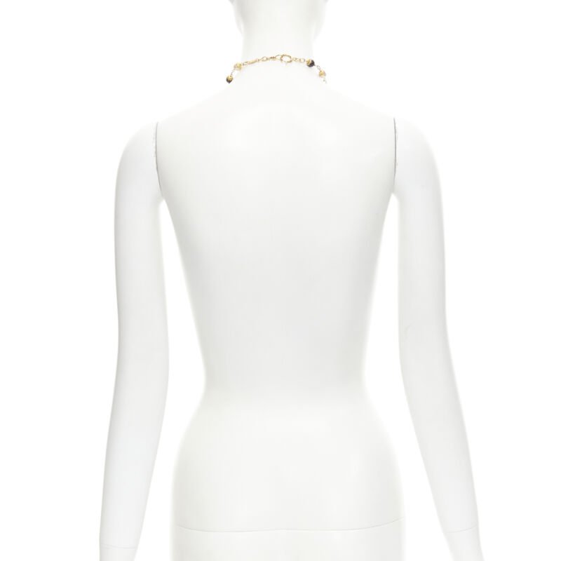 Chanel Lion Head Necklace - Side view