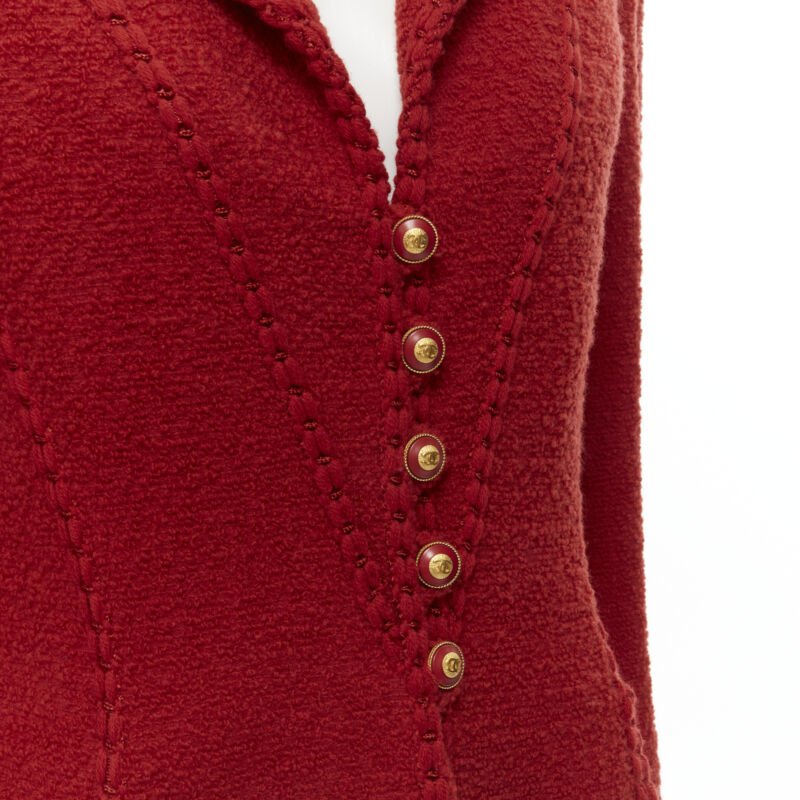 Chanel Boucle Corset Jacket - Image 10
