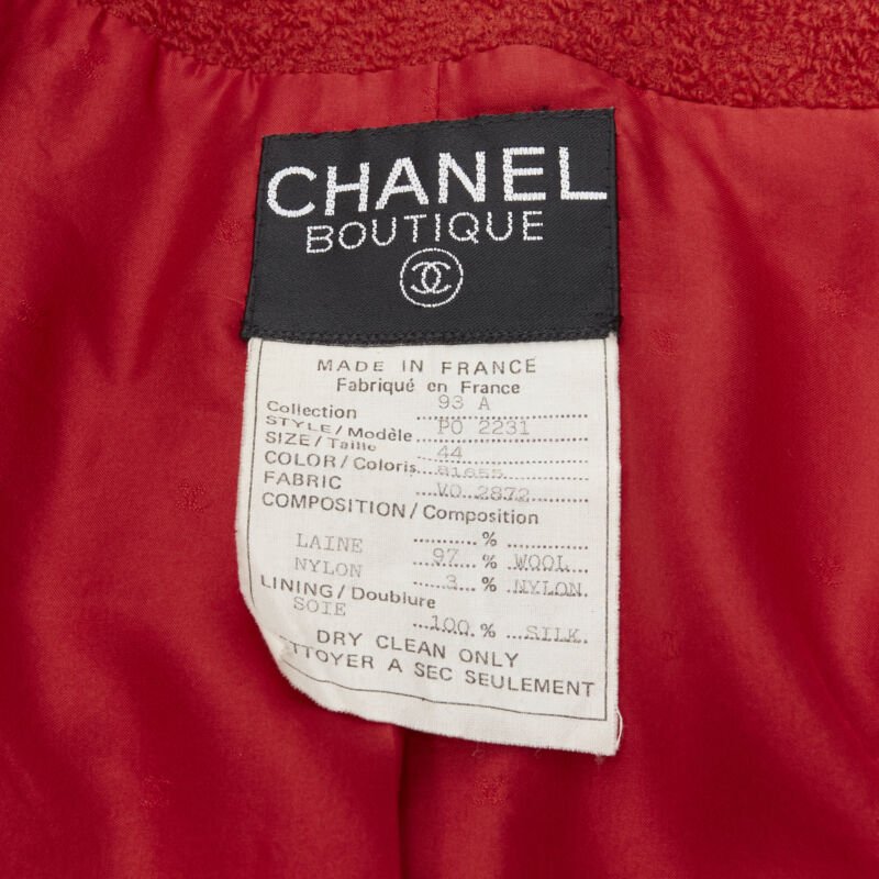Chanel Boucle Corset Jacket - Image 14