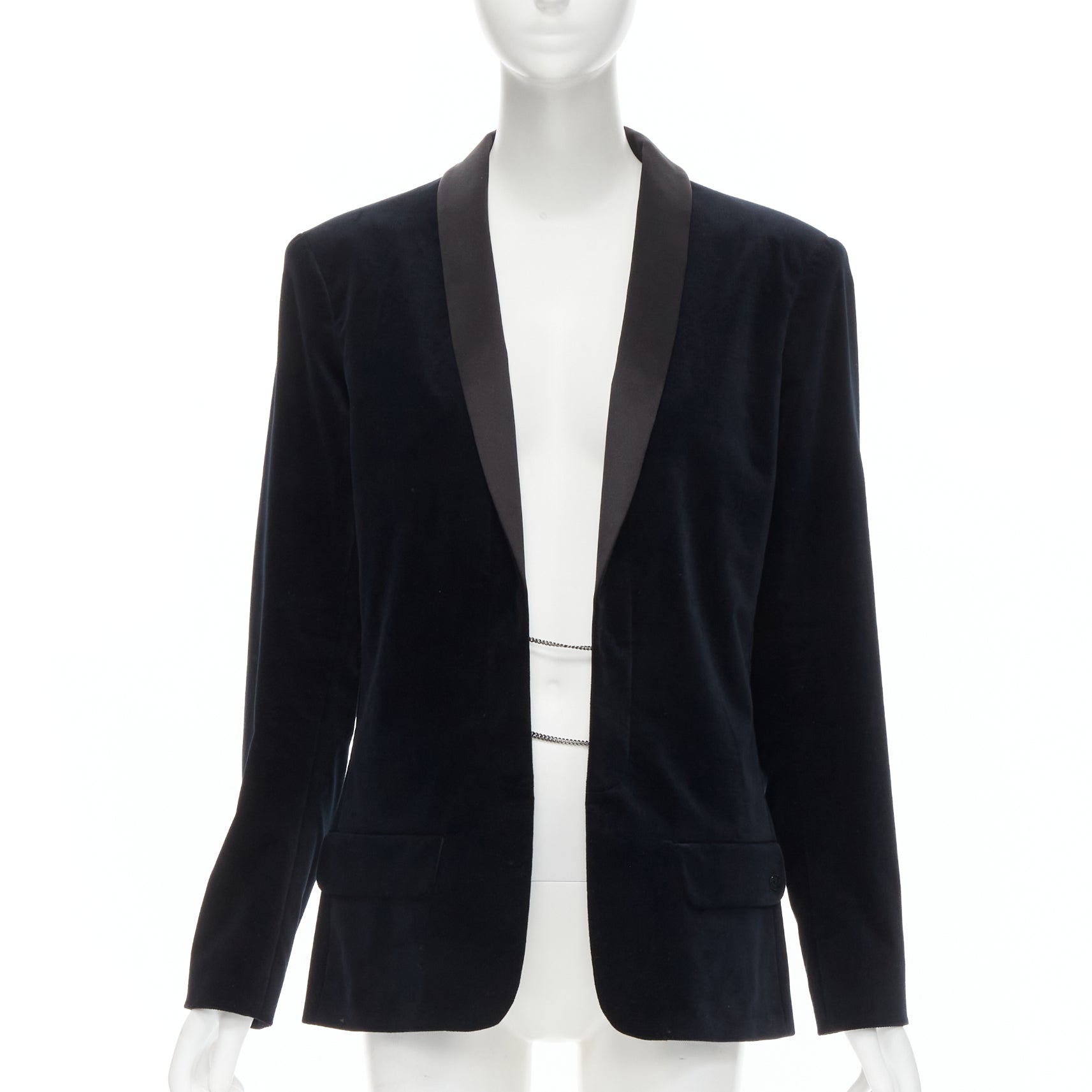 Chanel Velvet Tuxedo Blazer