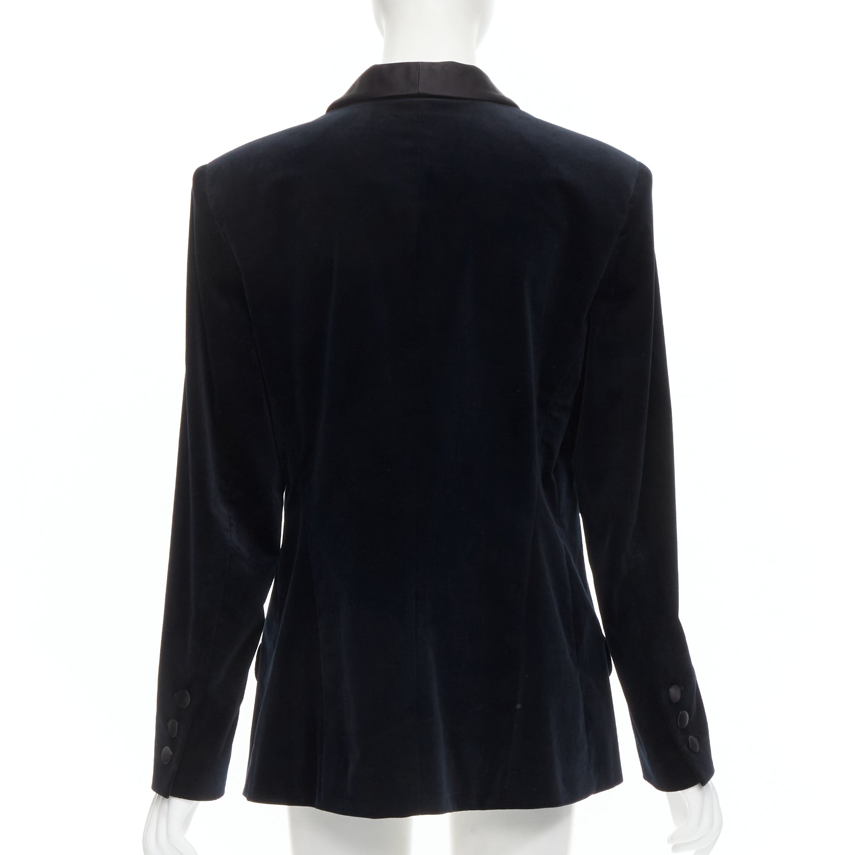 Chanel Velvet Tuxedo Blazer - Side view