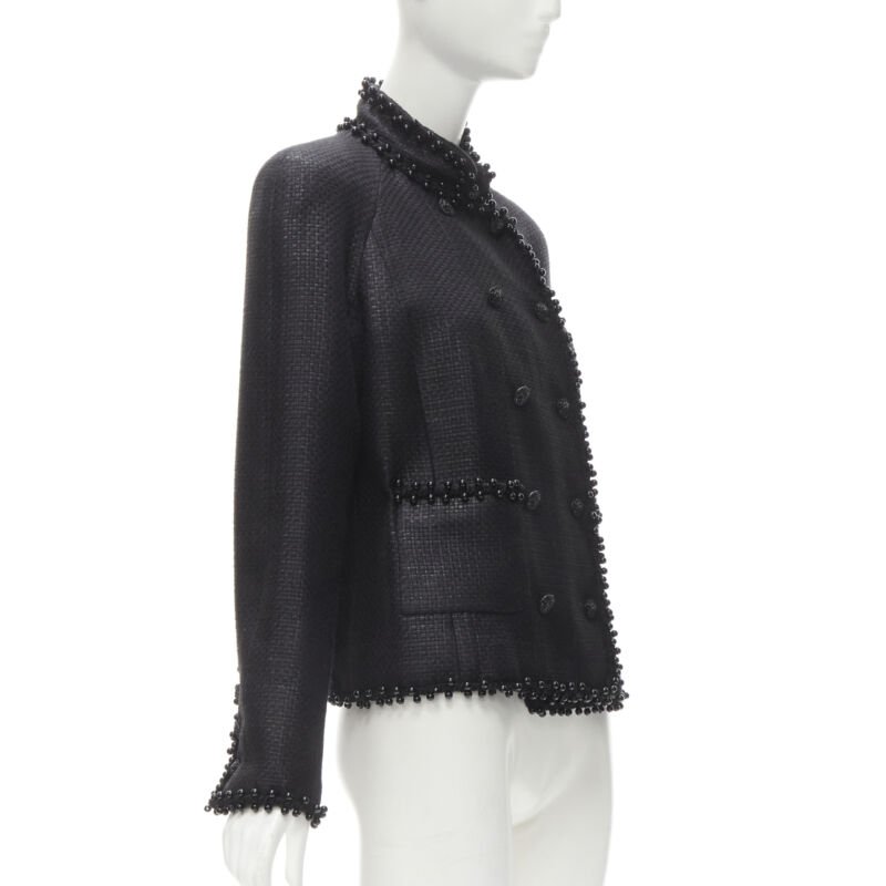Chanel Lacquered Tweed Lion Jacket - 4