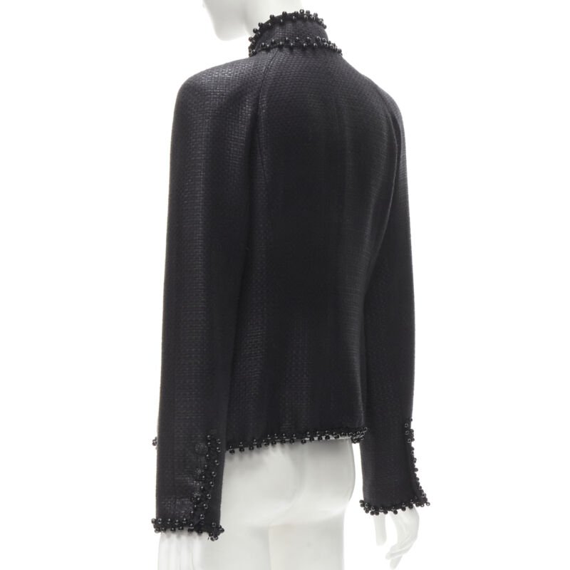 Chanel Lacquered Tweed Lion Jacket - Detail 2