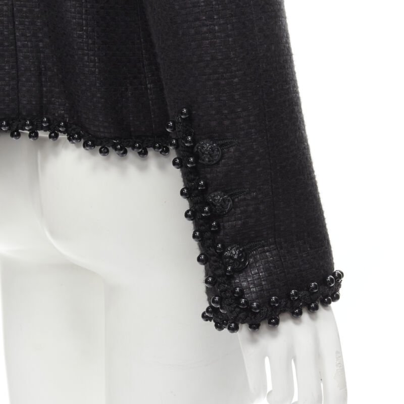 Chanel Lacquered Tweed Lion Jacket - Image 11