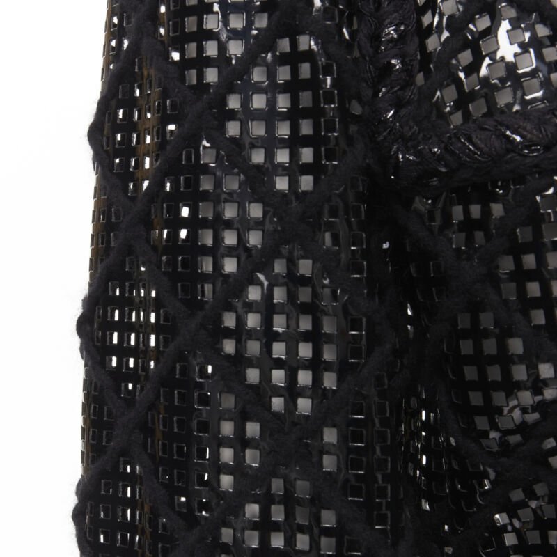 Chanel PVC Braided Tweed Jacket - Image 13