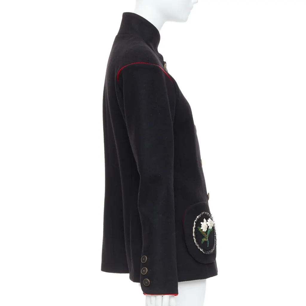Chanel P51886W056888 Black Wool Very good - Box View