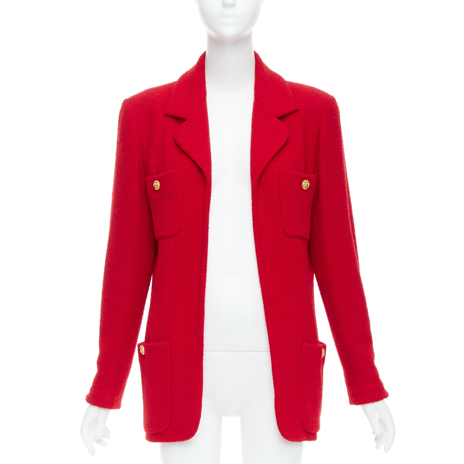 Chanel Lipstick Tweed Jacket - Image 6