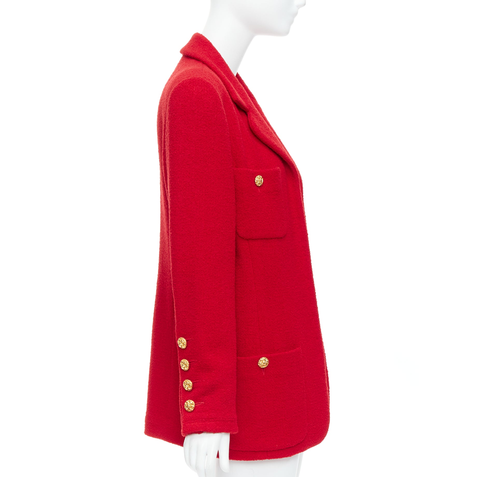 Chanel Lipstick Tweed Jacket - 4