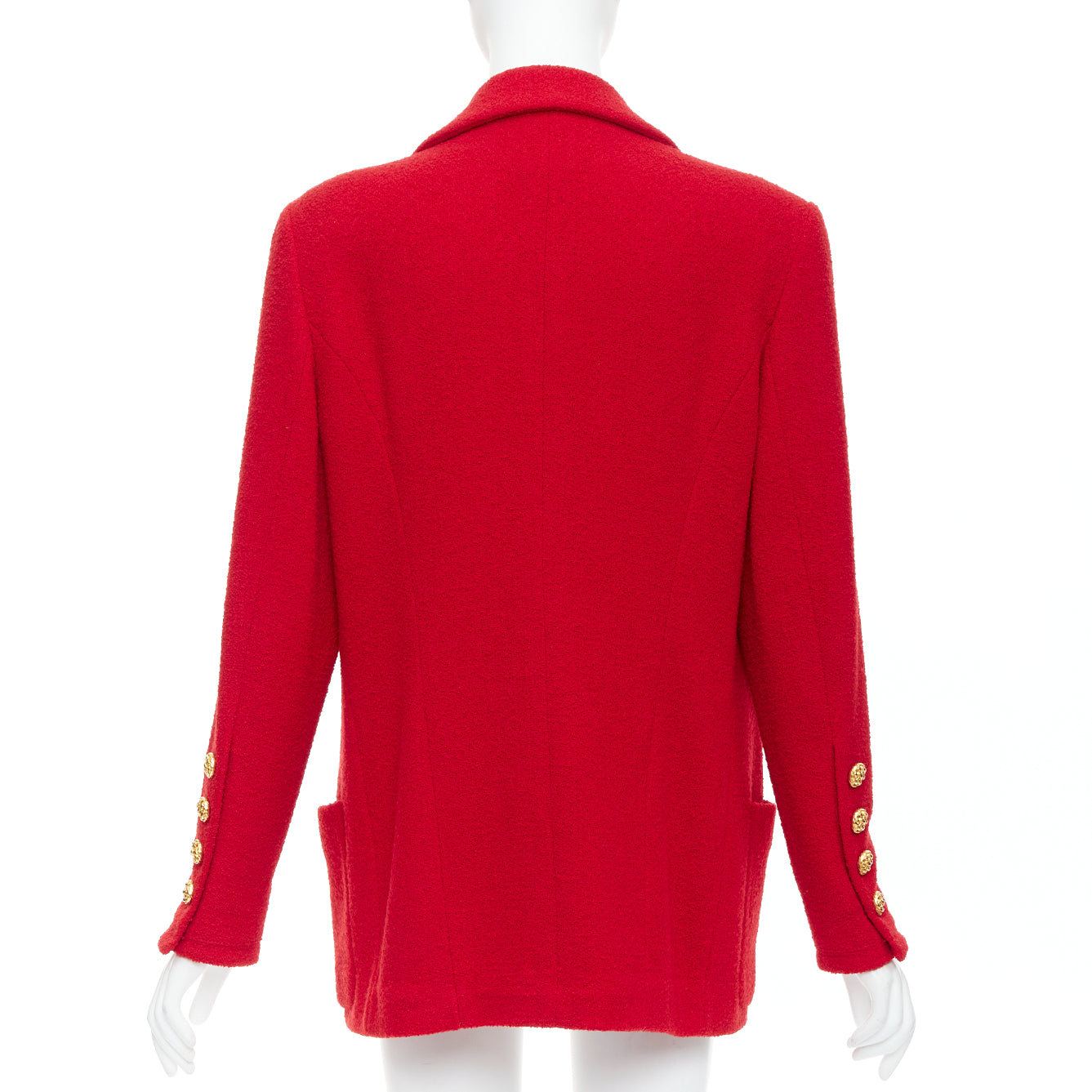 Chanel Lipstick Tweed Jacket - Side view