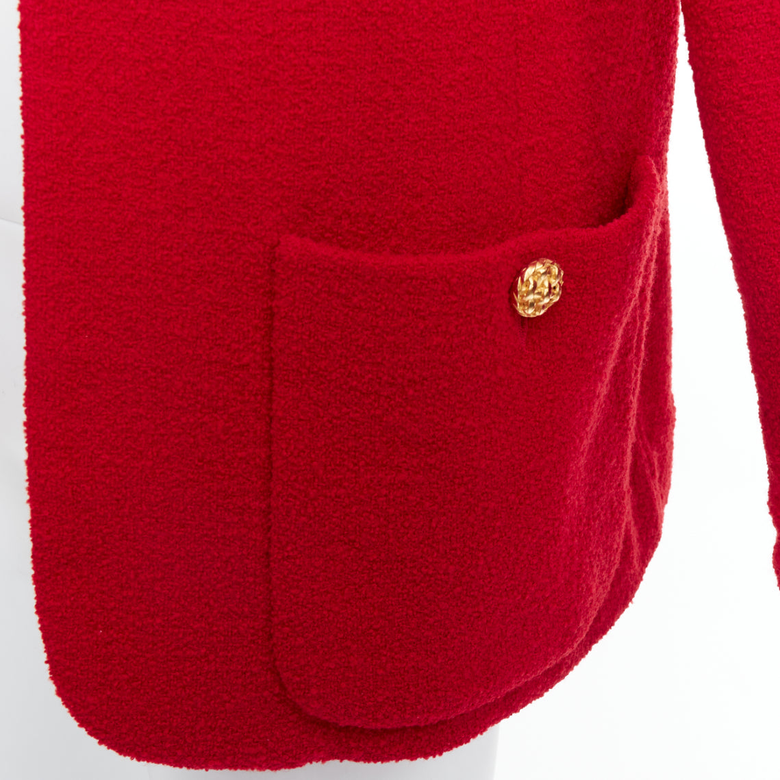 Chanel Lipstick Tweed Jacket - Image 10