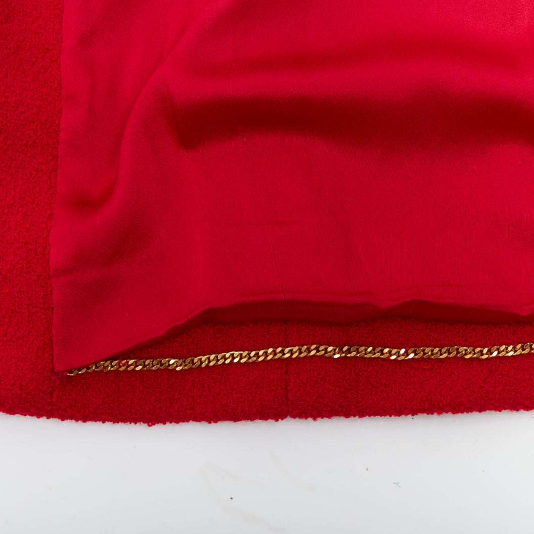 Chanel Lipstick Tweed Jacket - Image 12