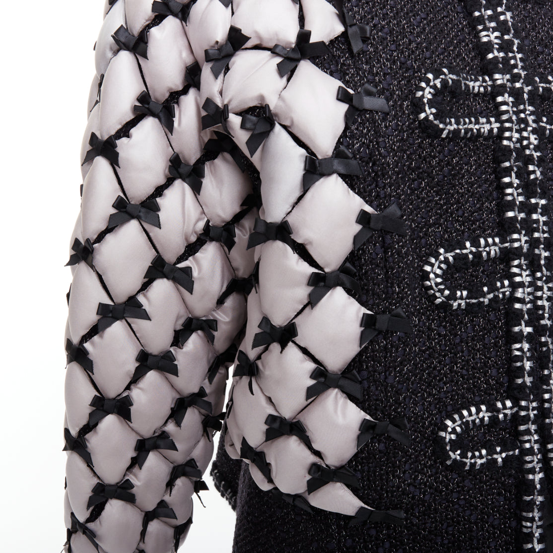 Chanel Quilted Trompe Jacket - Back view