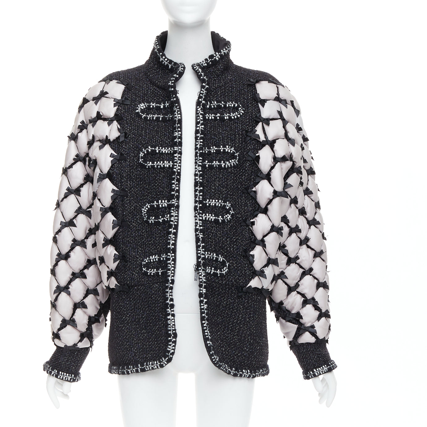 Chanel Quilted Trompe Jacket - Image 6