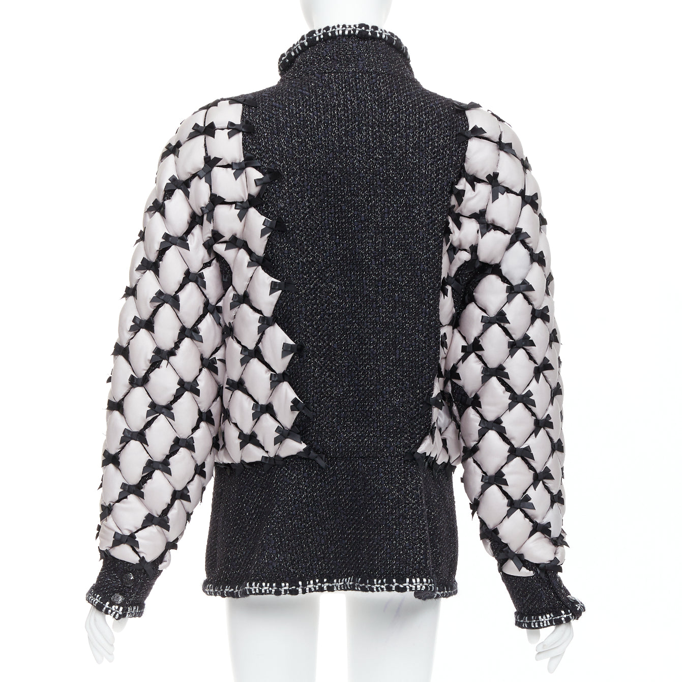 Chanel Quilted Trompe Jacket - Detail 1