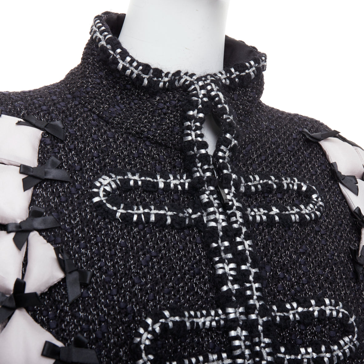 Chanel Quilted Trompe Jacket - Image 10