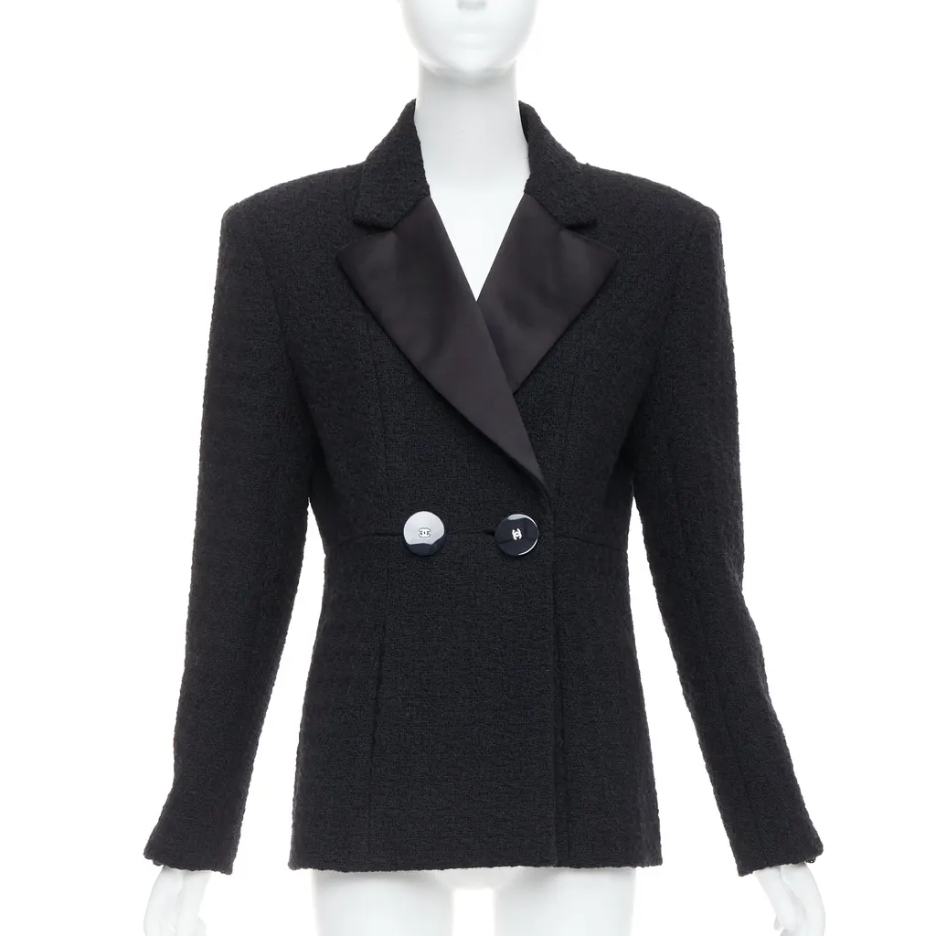 Chanel P56950V41202 Black Wool Never worn - Front View