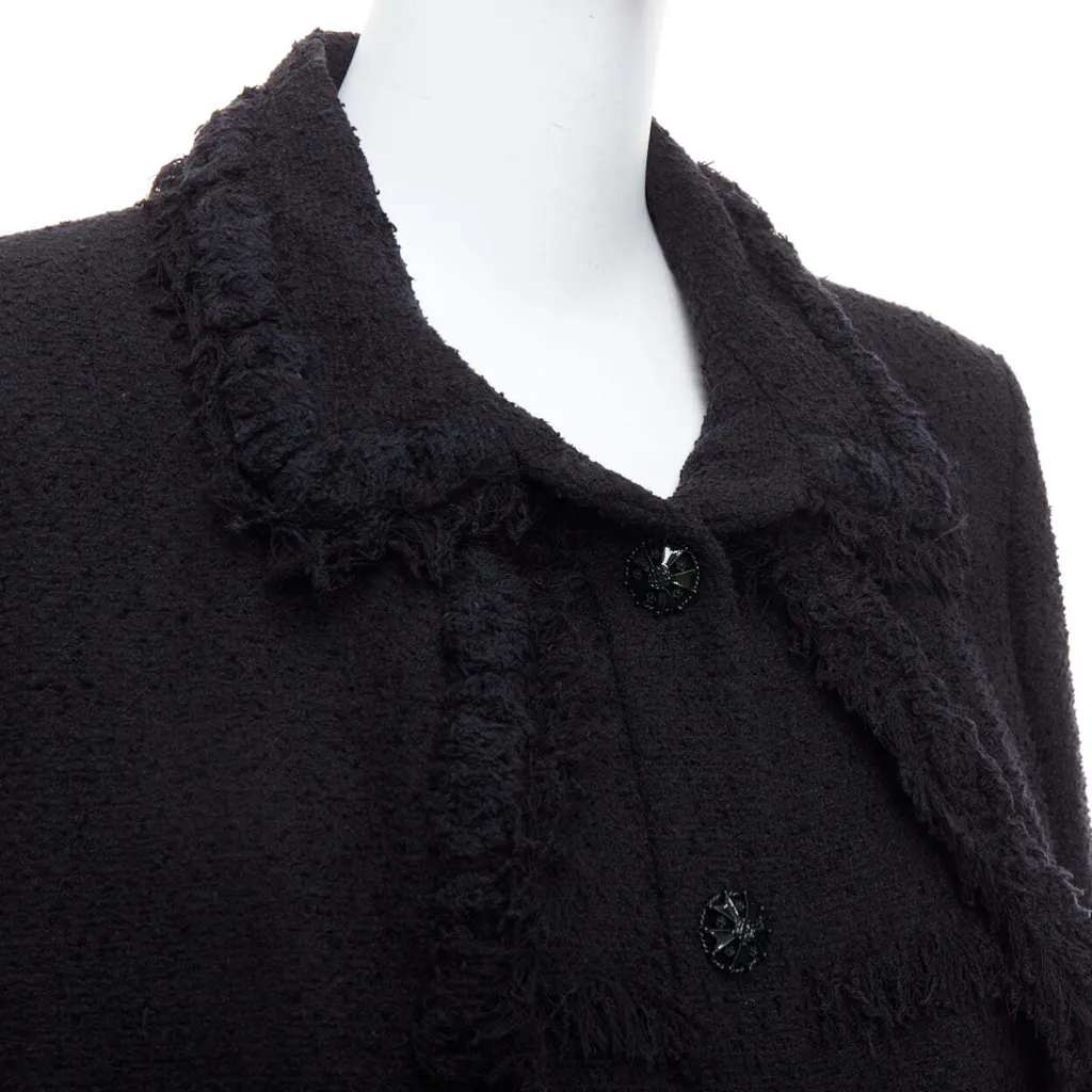Chanel P33960V20596 Black Wool Very good - Back View