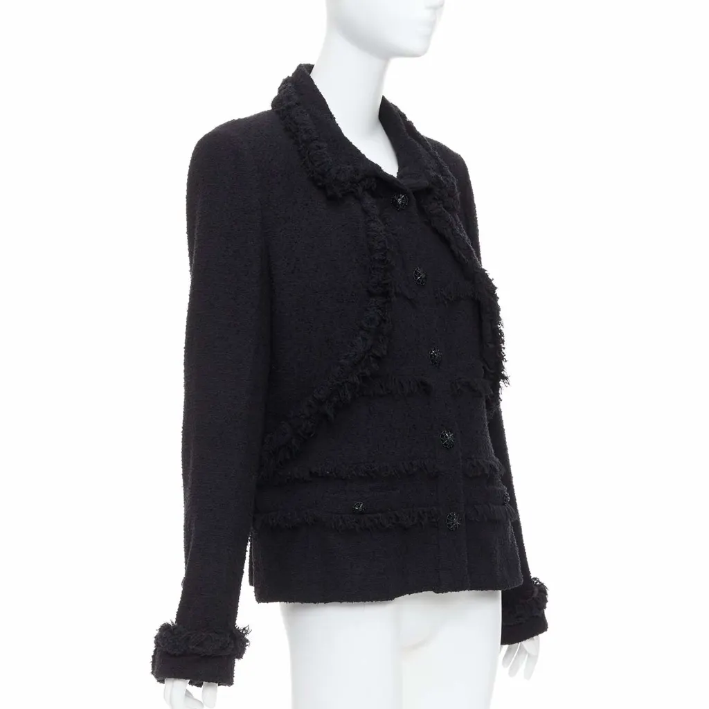 Chanel P33960V20596 Black Wool Very good - Model View