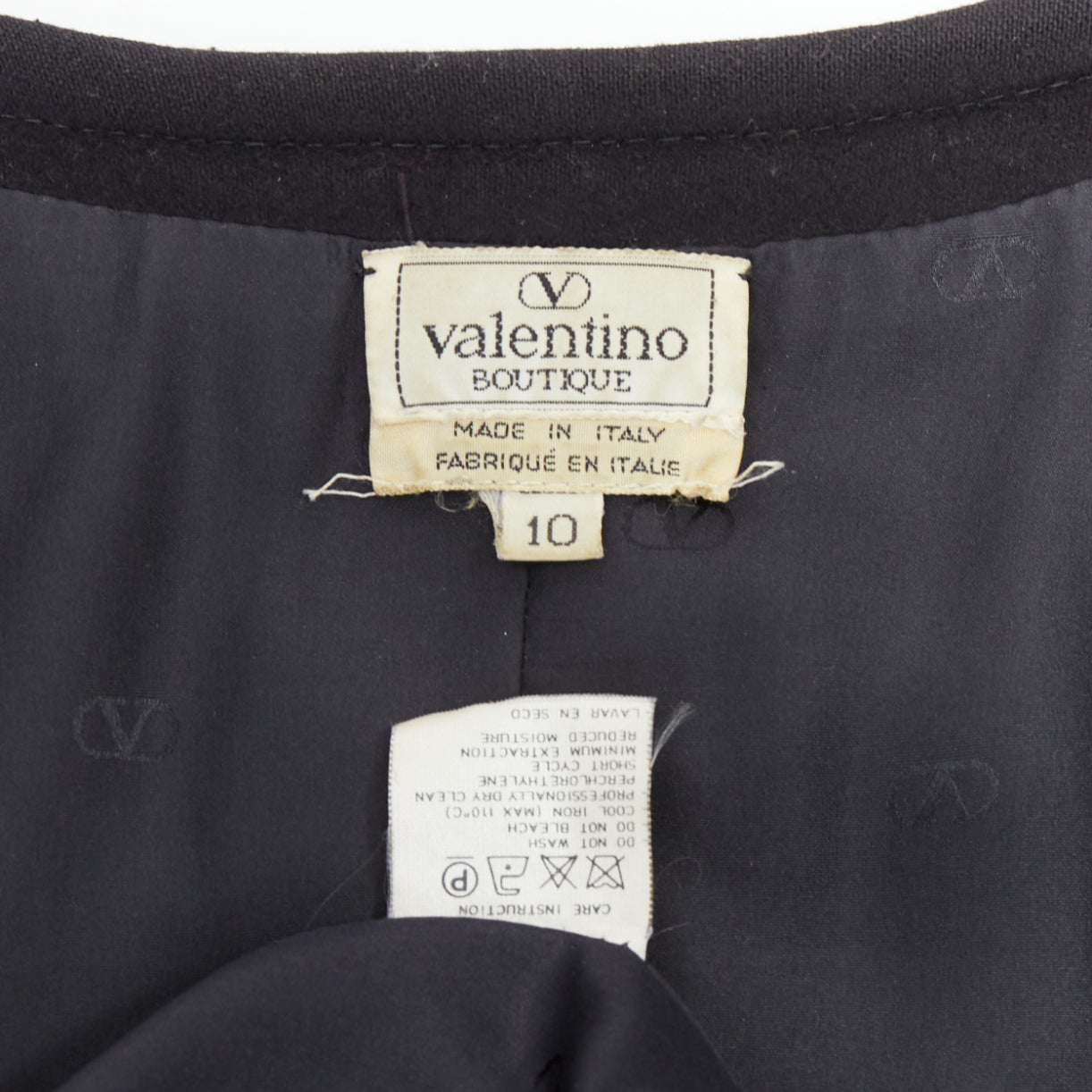 Valentino Garavani Black Wool Velvet Jacket - Image 13