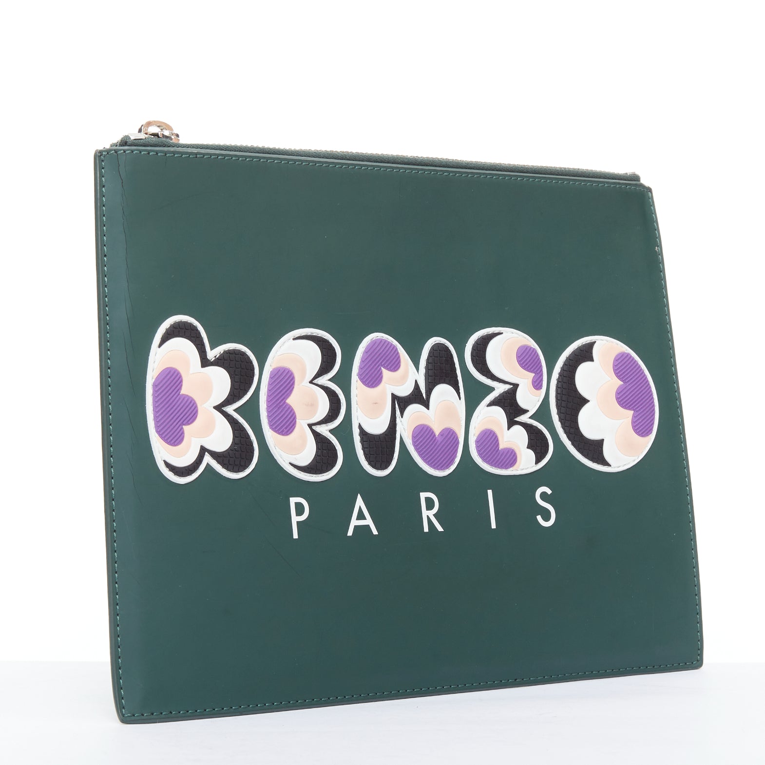 Kenzo Portfolio zip clutch - Image 6