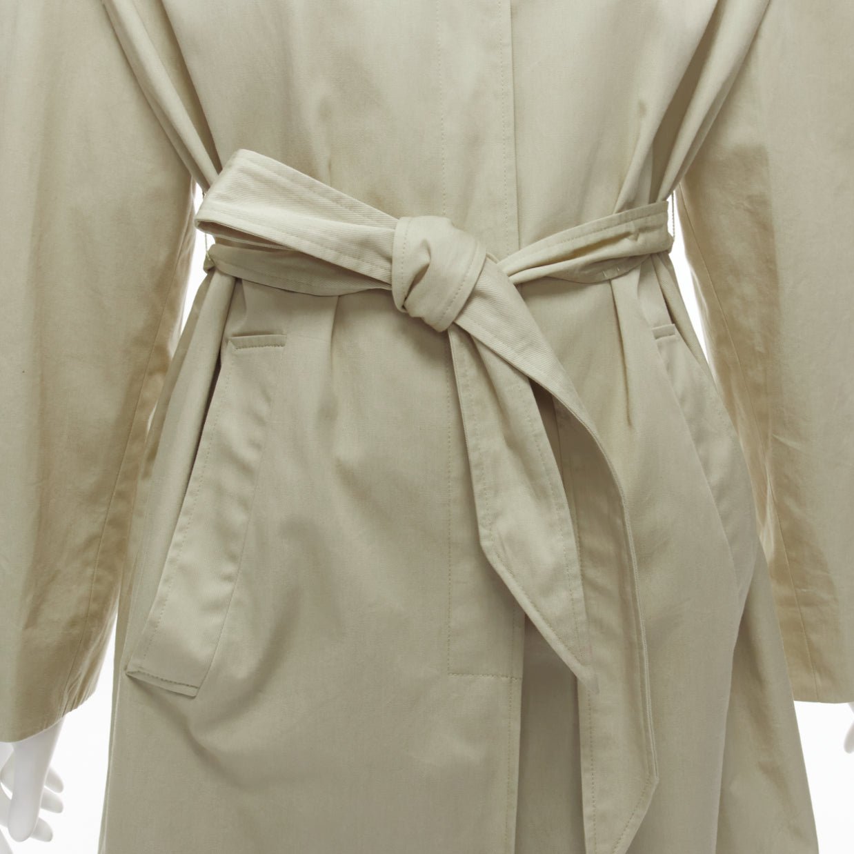 Balenciaga Boxy Oversized Belted Coat - Image 10