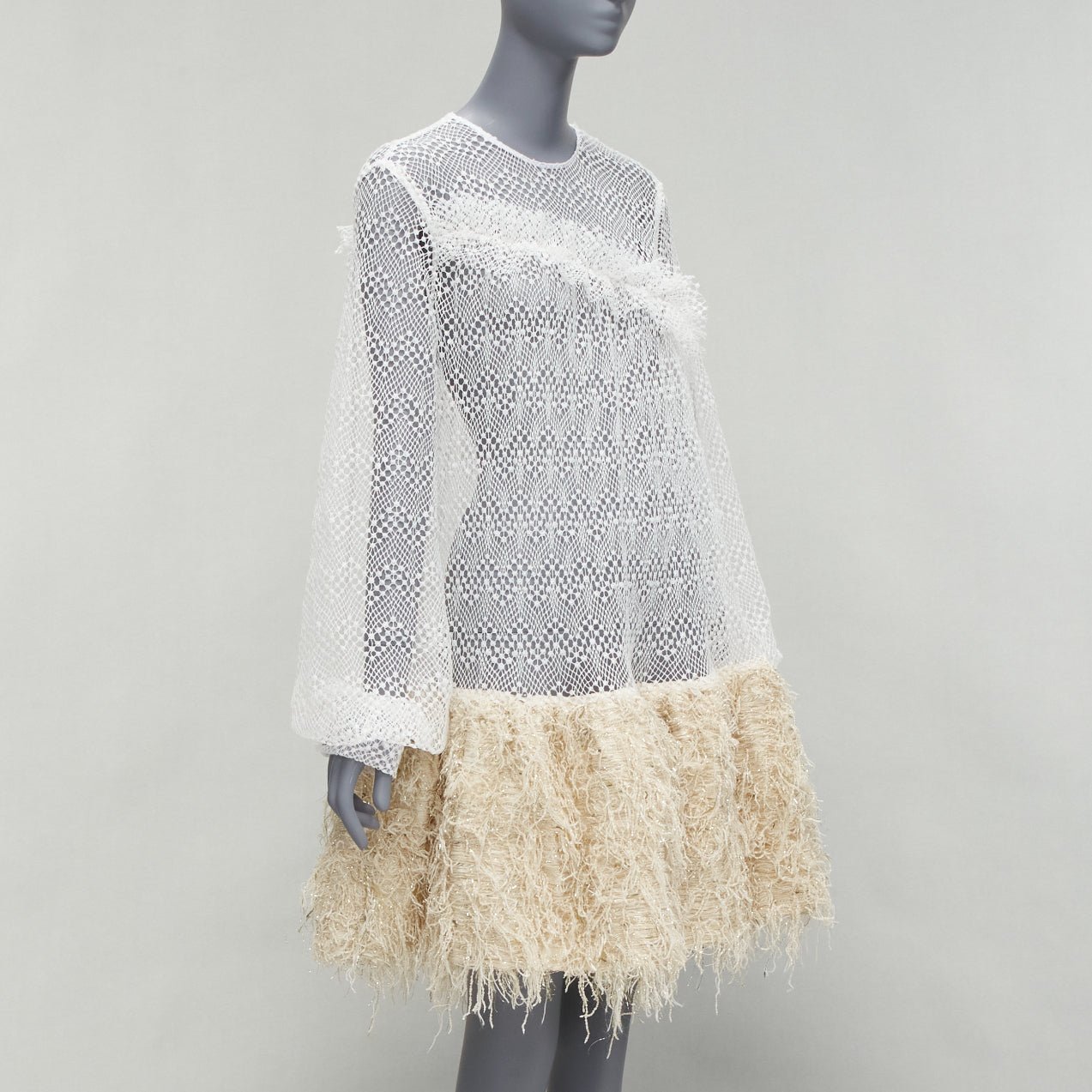 Anais Jourden Net Fringe Dress - Image 6