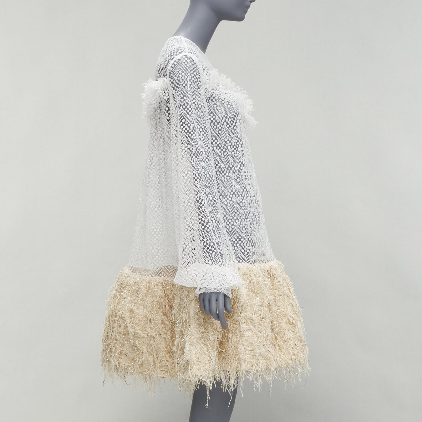 Anais Jourden Net Fringe Dress - 4