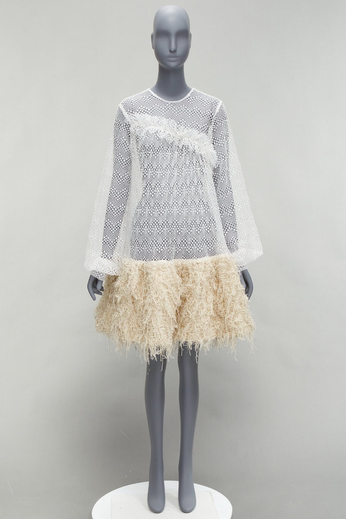 Anais Jourden Net Fringe Dress - Image 11