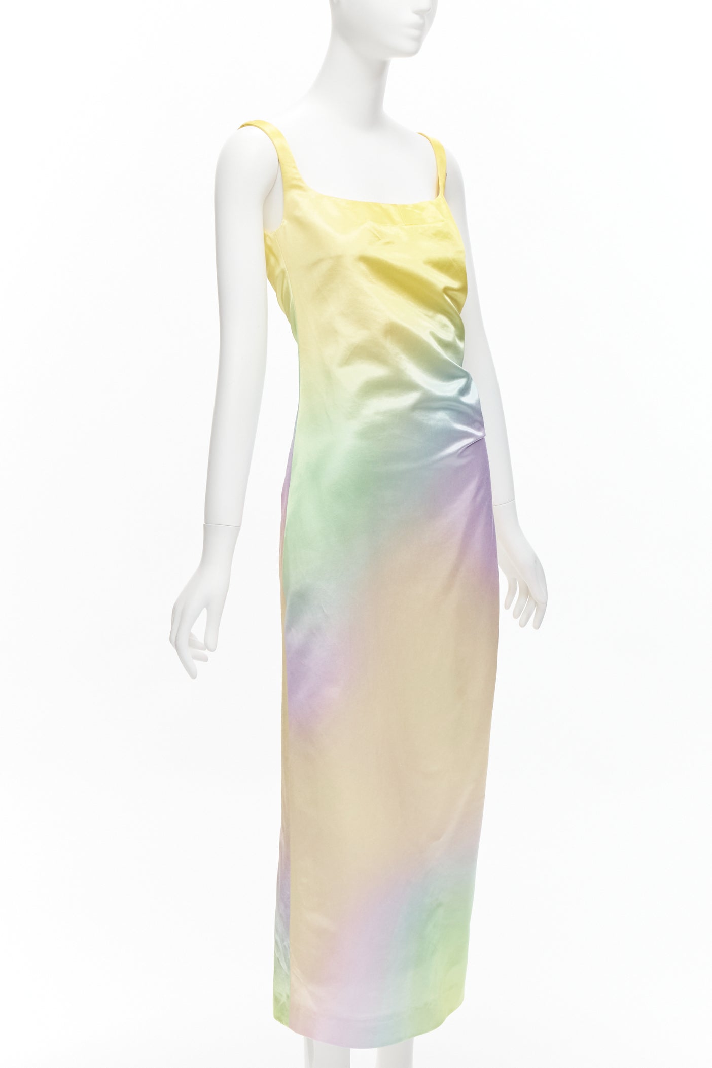 Meryll Rogge Rainbow Ombre Dress - Image 6