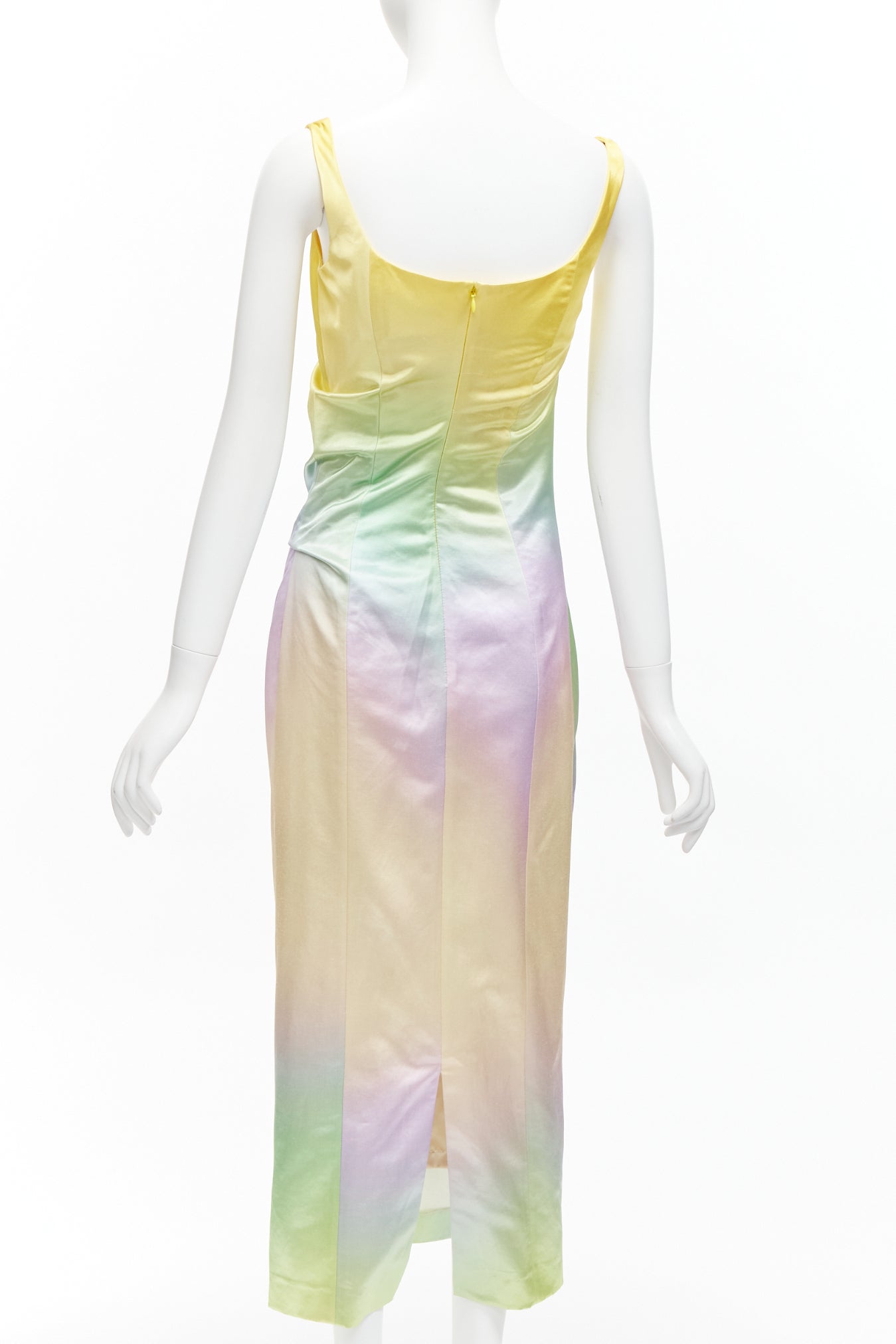 Meryll Rogge Rainbow Ombre Dress - Side view