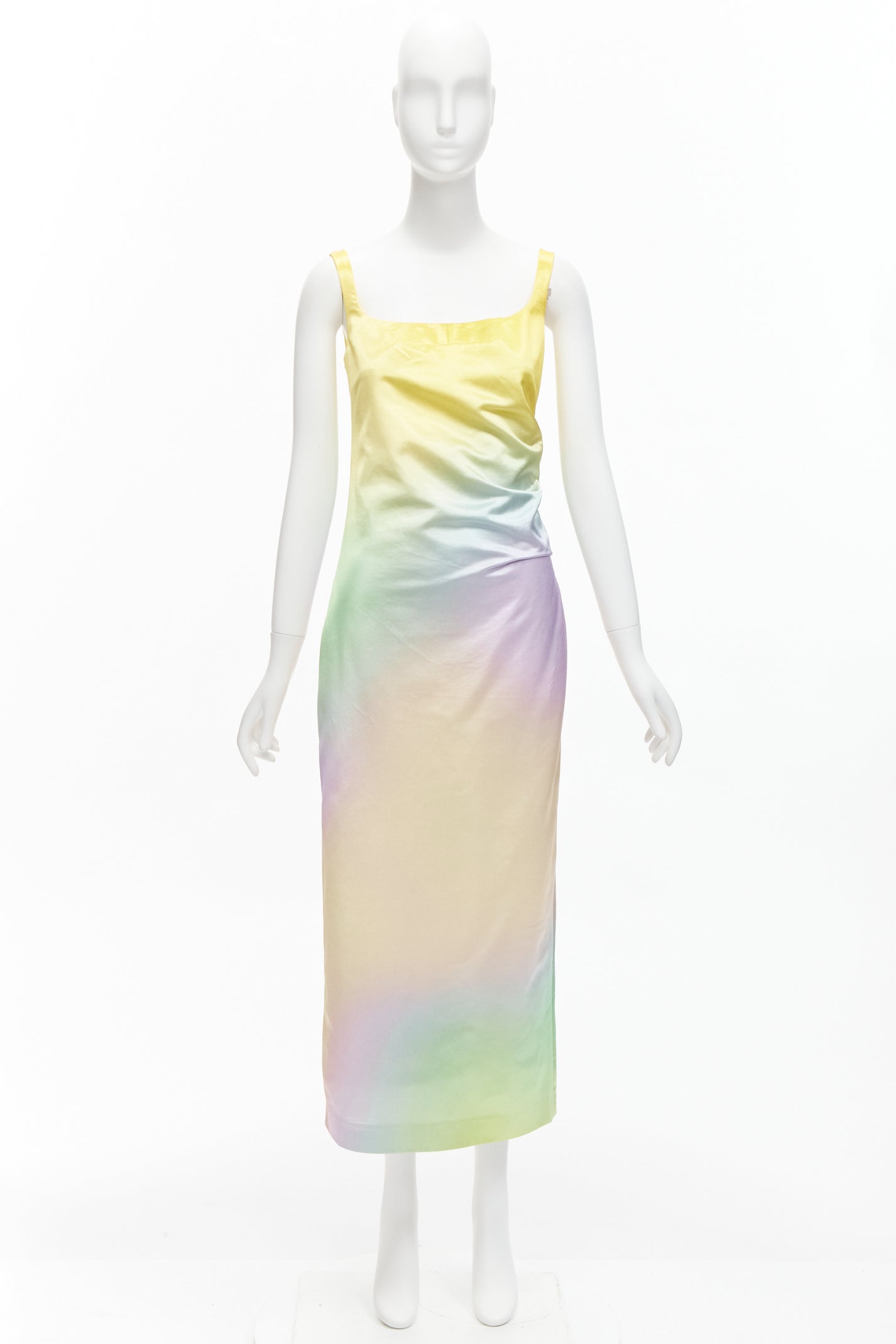 Meryll Rogge Rainbow Ombre Dress - Image 11
