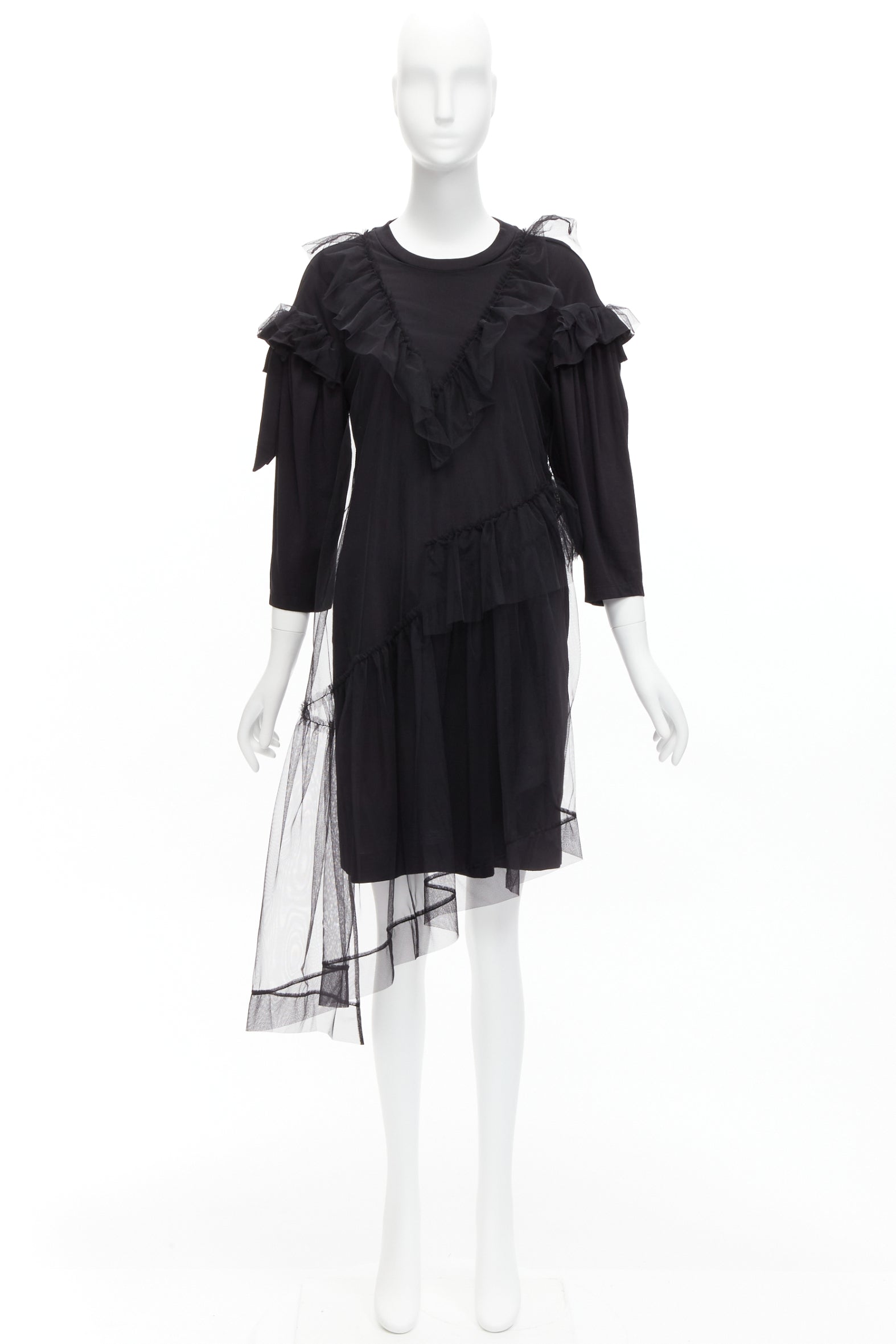 Simone Rocha Tulle Overlay Dress - Image 11